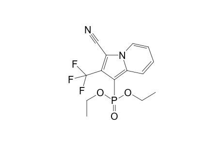 Diethyl (3-Cyano-2-trifluoromethylindolizin-1-yl)phosphonate