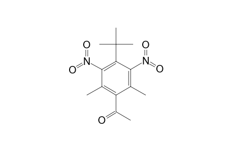 4'-Tert-butyl-2',6'-dimethyl-3',5'-dinitroacetophenone