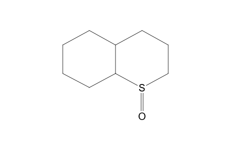 TRANS-1-THIADECALINE-1(A)-OXIDE