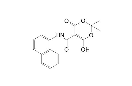 2,2-dimethyl-6-hydroxy-N-1-naphthyl-4-oxo-m-dioxin-5-carboxamide