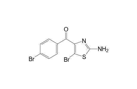 2-amino-5-bromo-4-thiazolyl p-bromophenyl ketone