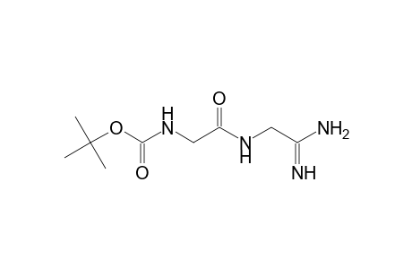 Acetamide, N-(2-amino-2-iminoethyl)-.alpha.-(t-butoxycarbonylamino)-