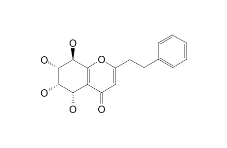 AQUILARONE-B;(5S,6S,7S,8R)-2-(2-PHENYLETHYL)-5,6,7,8-TETRAHYDROXY-5,6,7,8-TETRAHYDRO-CHROMONE