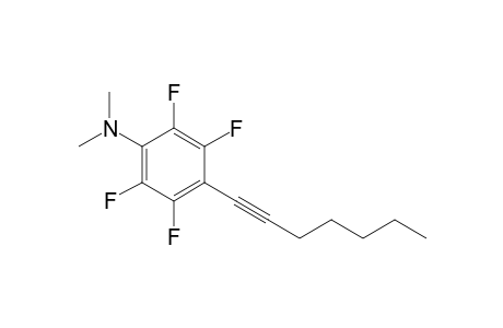 1-[4-(N,N-DIMETHYLAMINO)-2,3,5,6-TETRAFLUOROPHENYL]-1-HEPTYNE