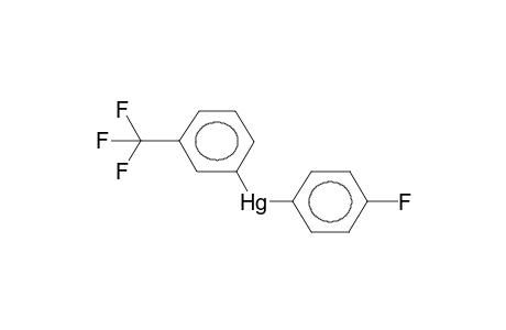 4-FLUOROPHENYL(3-TRIFLUOROMETHYLPHENYL)MERCURY