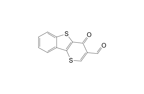 4-Oxo-4H-benzothieno[1,2-b]thiopyran-3-carbaldehyde -