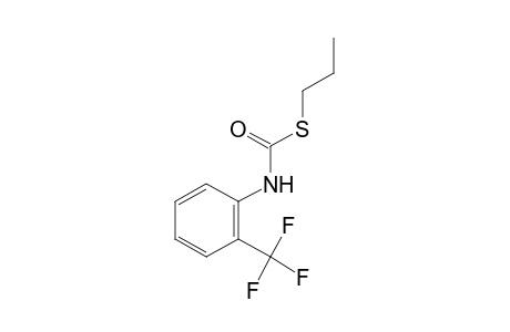 thio-o-(trifluoromethyl)carbanilic acid, S-propyl ester