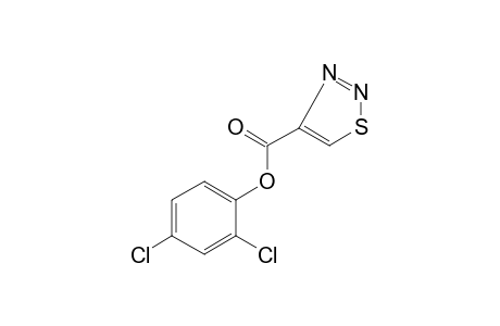 1,2,3-thiadiazole-4-carboxylic acid, 2,4-dichlorophenyl ester