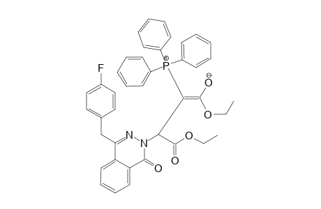 (E)-DIETHYL-2-[4-(4-FLUOROBENZYL)-1-OXO-2(1H)-PHTHALAZINYL]-3-(1,1,1-TRIPHENYL-LAMBDA(5)-PHOSPHANYLIDENE)-SUCCINATE