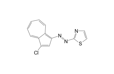 2-[(3-CHLOROAZULEN-1-YL)-DIAZENYL]-1,3-THIAZOLE