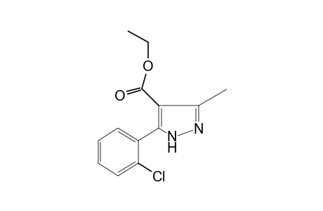 5-(o-chlorophenyl)-3-methylpyrazole-4-carboxylic acid,  ethyl ester