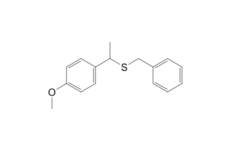 Benzyl(1-(4-methoxyphenyl)ethyl)sulfane