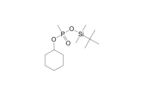 Cyclohexyl-tert-butyldimethylsilyl-methylphosphonate