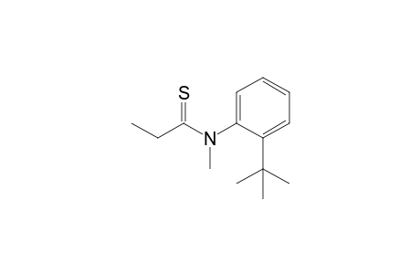 N-(2-tert-butylphenyl)-N-methyl-propanethioamide