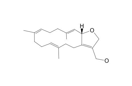 (-)-17-HYDROXY-SARCOPHYTONIN-A