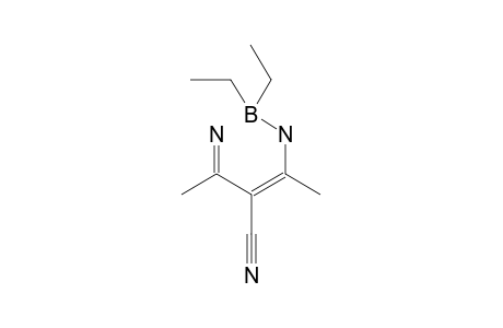 5-CYANO-2,2-DIETHYL-1,2-DIHYDRO-4,6-DIMETHYL-1,3,2-AZAAZONIABORATINE