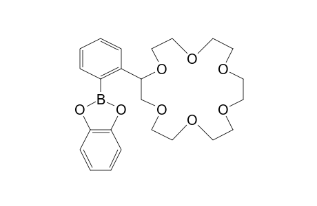 18-Crown-6, 1-[2-(benzo-1,3,2-diaxaborol-2-yl)phenyl]-