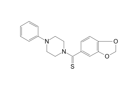 1-phenyl-4-thiopiperonyloylpiperazine