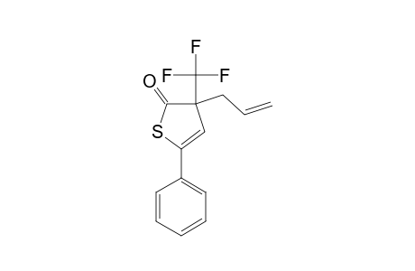 3-ALLYL-5-PHENYL-3-TRIFLUOROMETHYL-3H-THIOPHEN-2-ONE