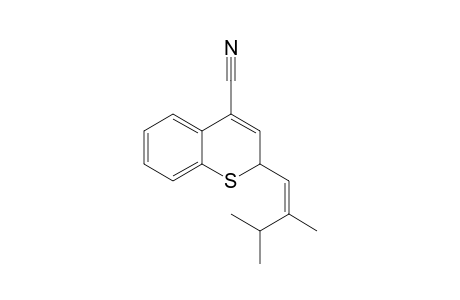 4-Cyano-2-(2,3-dimethylbut-2-enyl)-2H-[1]benzothiopyran