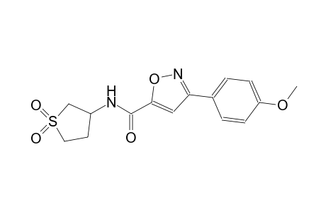 5-Isoxazolecarboxamide, 3-(4-methoxyphenyl)-N-(tetrahydro-3-thienyl)-, S,S-dioxide