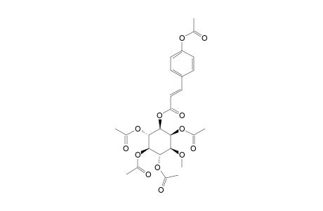 PERACETYL-1-L-1-O-METHYL-3-PARA-COUMARYL-MYO-INOSITOL