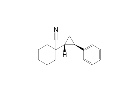 1-[(1R,2R)-2-phenylcyclopropyl]cyclohexanecarbonitrile