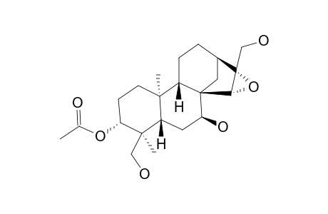 ENT-3-BETA-ACETOXY-7-ALPHA,17,18-DIHYDROXY-15-BETA,16-BETA-EOPXYKAURANE