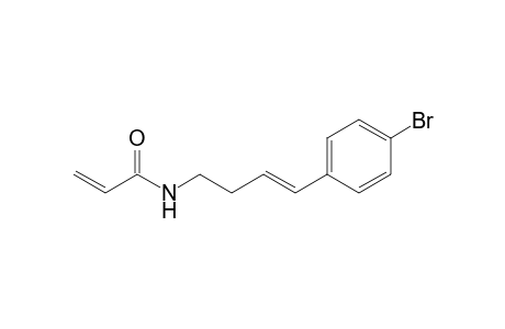 N-[(E)-4-(4-bromophenyl)but-3-enyl]-2-propenamide