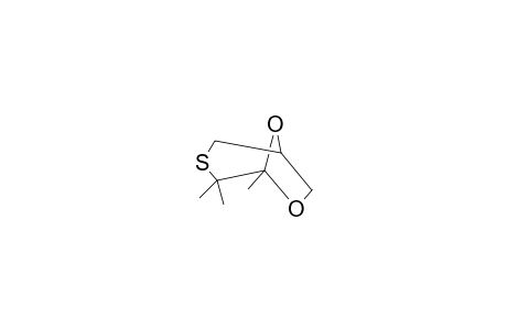 4,4,5-Trimethyl-6,8-dioxa-3-thiabicyclo[3.2.1]octane