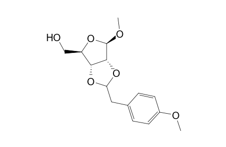 Methyl 2,3-O-[(4-Methoxyphenyl)ethylidene]-.beta.-D-ribofuranoside