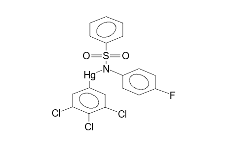 N-(3,4,5-TRICHLOROPHENYLMERCURO)-4'-FLUOROBENZENSULPHANILIDE