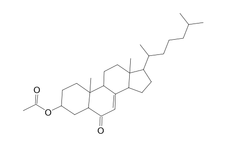 5.alpha.-Cholest-7-en-6-one, 3.beta.-hydroxy-, acetate