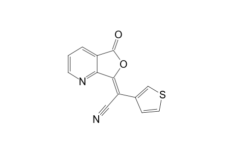 7-{[3'-Thienyl(cyano)methylene]imidazolonyl}-furo[3,4-b]pyridin-5-one