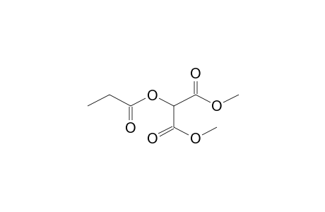 Dimethyl 2-(propionyloxy)malonate