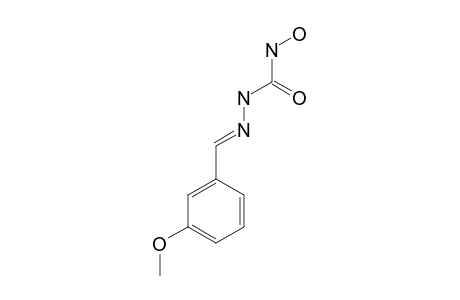 1-(3-METHOXYBENZYLIDENE)-4-HYDROXYSEMICARBAZIDE