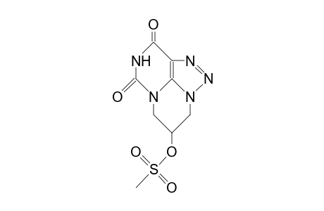 4-Methylsulfonyloxy-4,5-dihydro-1,2,2a,5a,7-penta-aza-acenap hthylene-6,8(3H,7H)-dione