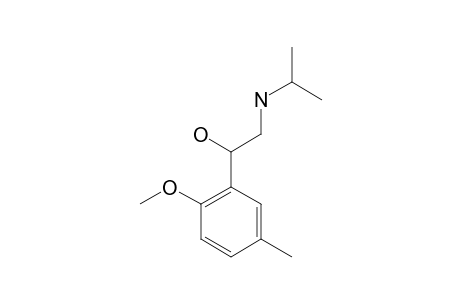 1-(2'-METHOXY-5'-METHYLPHENYL)-2-ISOPROPYLAMINOETHAN-1-OL