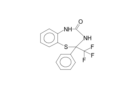 2-TRIFLUOROMETHYL-2-PHENYL-1,3,5-BENZOTHIADIAZEPIN-4-ONE