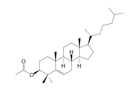 4,4-Dimethylcholest-5-en-3.beta.-yl acetate