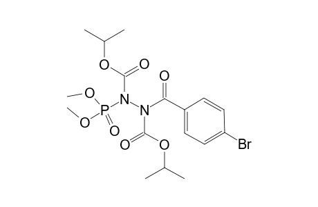 Diisopropyl 1-(4-Bromobenzoyl)-2-(dimethoxyphosphoryl)-1,2-hydrazinedicarboxylate