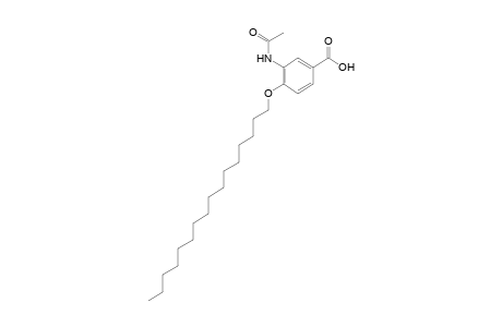 3-acetamido-4-(hexadecyloxy)benzoic acid