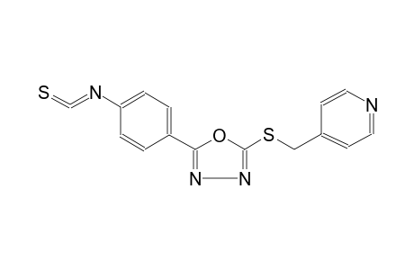 pyridine, 4-[[[5-(4-isothiocyanatophenyl)-1,3,4-oxadiazol-2-yl]thio]methyl]-