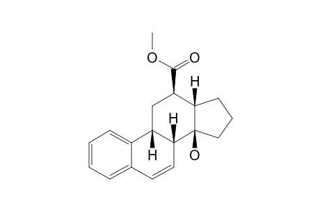 RAC-(3AS,3BR,9BR,11R,11AS)-METHYL-3A-HYDROXY-2,3,3A,3B,9B,10,11,11A-OCTAHYDRO-1H-CYCLOPENTA-[A]-PHENANTHREN-11-CARBOXYLATE