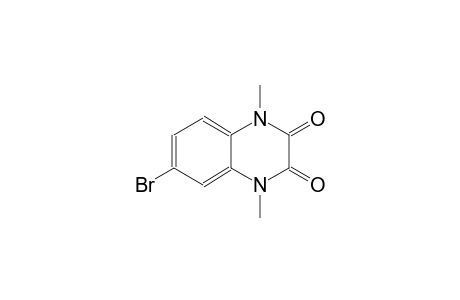 2,3-quinoxalinedione, 6-bromo-1,4-dihydro-1,4-dimethyl-