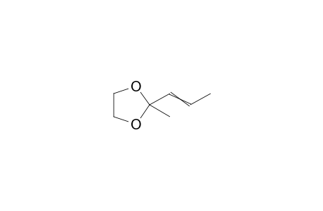 2-methyl-2-(prop-1-en-1-yl)-1,3-dioxolane