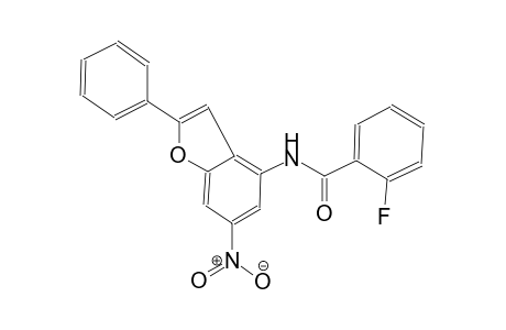 2-Fluoro-N-(6-nitro-2-phenyl-benzofuran-4-yl)-benzamide