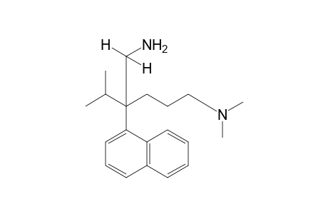 N,N-dimethyl-4-isopropyl-4-(alpha-naphthyl)-1,5-pentanediamine