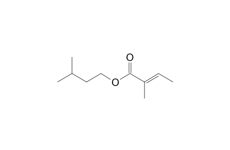 2-Butenoic acid, 2-methyl-, 3-methylbutyl ester, (E)-