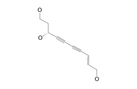 8-(E)-DECENE-4,6-DIYNE-1,3,10-TRIOL